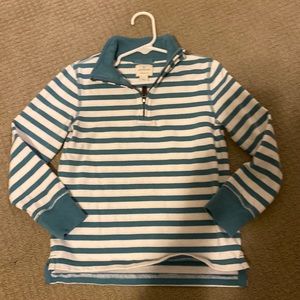Boys half zip J Crew sweatshirt.  Worn once.  Size XS (4-5)